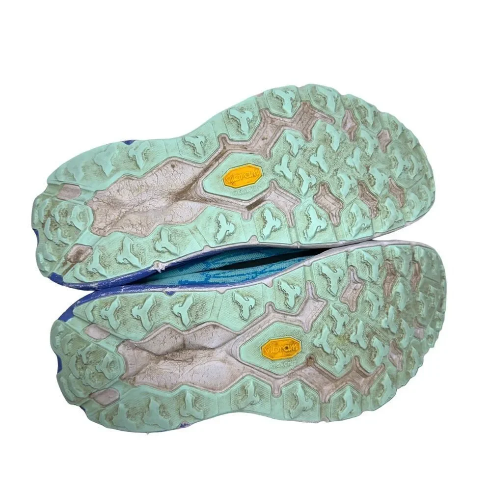 Hoka turquoise blue